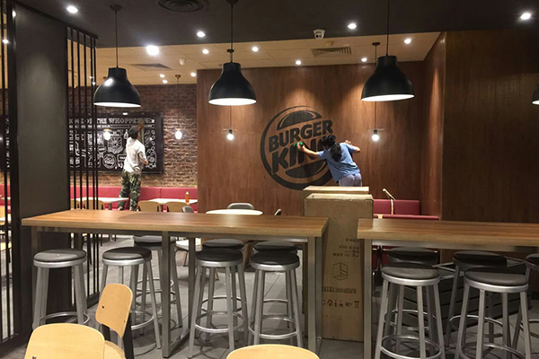 漢堡王店面保潔